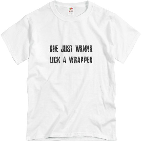 Bubble gum on her tongue Bubble gum on her tongue