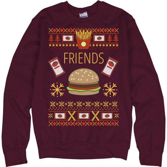 burger sweater
