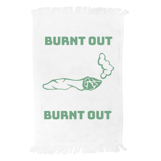 Burnt out towel