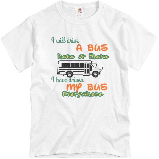 Bus t- shirt