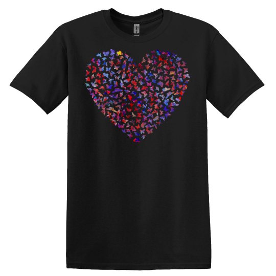 Butterflies Butterflies in heart