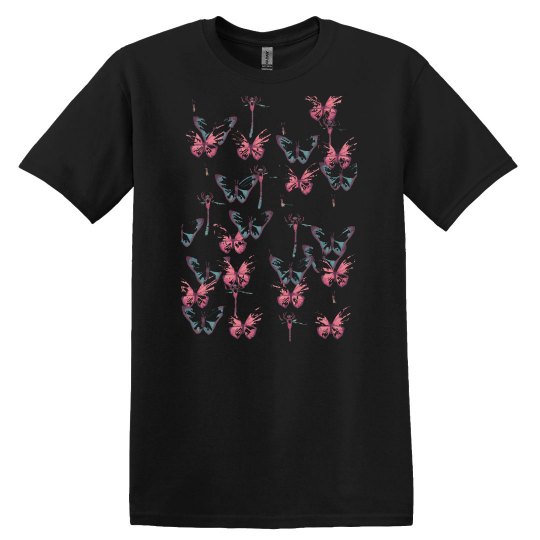 Butterflies Cute Pink And Blue Butterflies Butterflies Cute Pink And Blue Butterflies