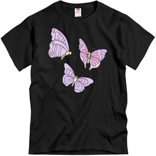 Butterflies Pastel Butterflies 