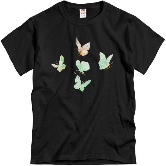 Butterflies Pattern Butterflies T-shirt