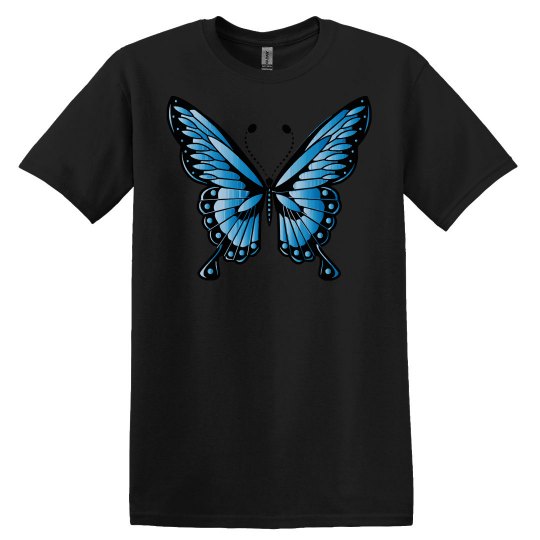Butterfly Design Blue Butterfly