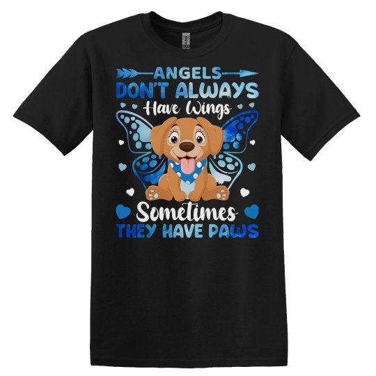 Butterfly Lover Dog Gifts Angles Don't Always Have Wing