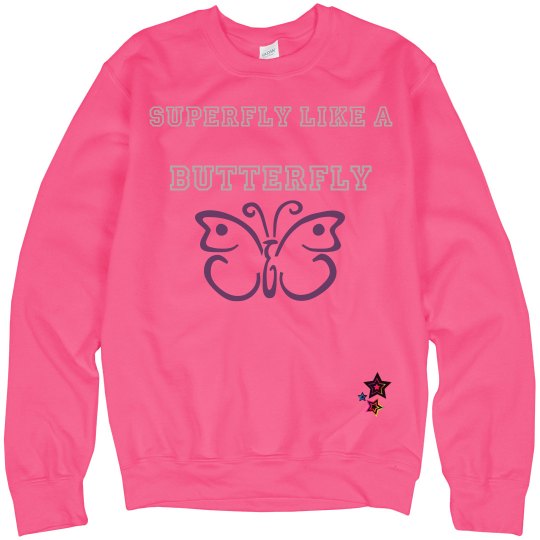 Butterfly star sweater