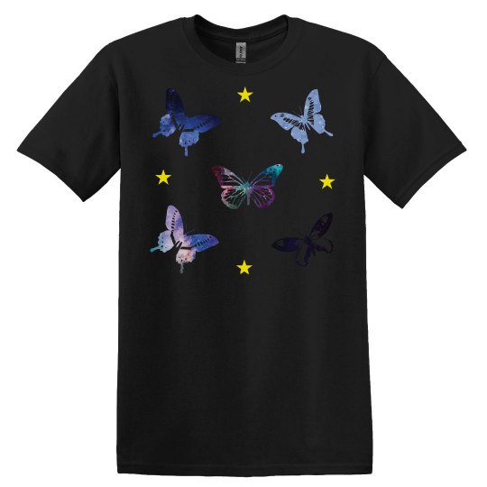 Butterfly Sticker Pack Butterfly Galaxy Circle with Sti