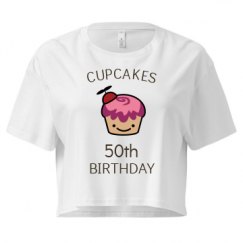 Ladies Festival Cali Crop Top Tee