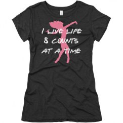 Ladies Slim Fit Super Soft Triblend Tee