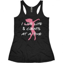 Ladies Slim Fit Super Soft Racerback Triblend Tank