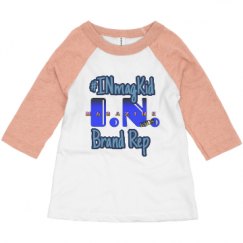 Toddler 3/4 Sleeve Raglan Tee