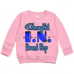 Toddler Crewneck Basic Promo Sweatshirt