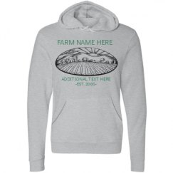 Unisex Fleece Pullover Midweight Hoodie