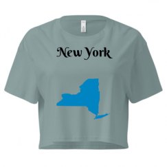 Ladies Festival Cali Crop Top Tee