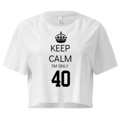 Ladies Festival Cali Crop Top Tee