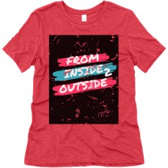 Ladies Relaxed Fit Super Soft Triblend Tee