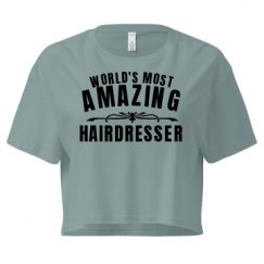 Ladies Festival Cali Crop Top Tee