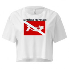 Ladies Festival Cali Crop Top Tee