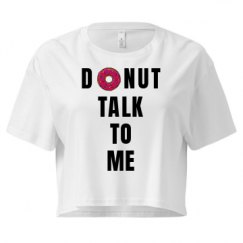 Ladies Festival Cali Crop Top Tee