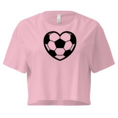 Ladies Festival Cali Crop Top Tee