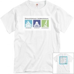 Dysautonomia International White Unisex T-Shirt