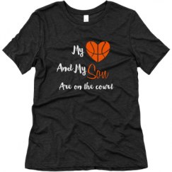 Ladies Relaxed Fit Super Soft Triblend Tee