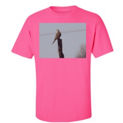 Unisex Ultra Cotton Safety Neon Crewneck Tee