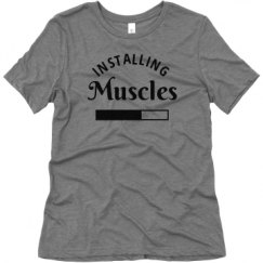 Ladies Relaxed Fit Super Soft Triblend Tee