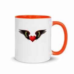 11oz Ceramic Mug with Color Inside