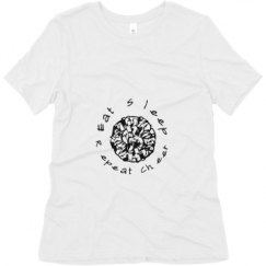 Ladies Relaxed Fit Super Soft Triblend Tee