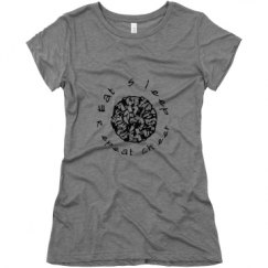 Ladies Slim Fit Super Soft Triblend Tee