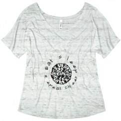 Ladies Flowy Slouchy Tee