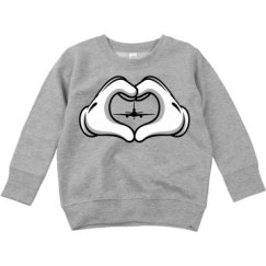 Toddler Crewneck Basic Promo Sweatshirt