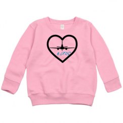 Toddler Crewneck Basic Promo Sweatshirt