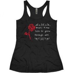 Ladies Slim Fit Super Soft Racerback Triblend Tank