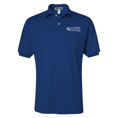 Unisex SpotShield 50/50 Polo Shirt Royal