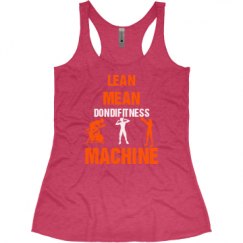 Ladies Slim Fit Super Soft Racerback Triblend Tank