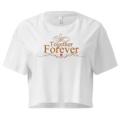 Ladies Festival Cali Crop Top Tee