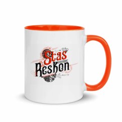 11oz Ceramic Mug with Color Inside