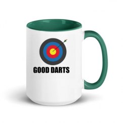 15oz Ceramic Mug with Color Inside