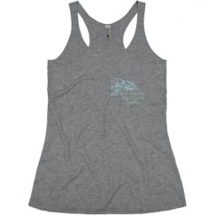 Ladies Slim Fit Super Soft Racerback Triblend Tank