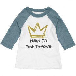Toddler 3/4 Sleeve Raglan Tee