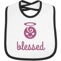 Infant Contrast Trim Bib