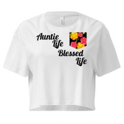 Ladies Festival Cali Crop Top Tee