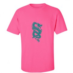 Unisex Ultra Cotton Safety Neon Crewneck Tee