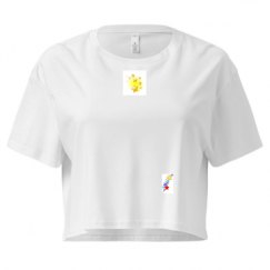 Ladies Festival Cali Crop Top Tee