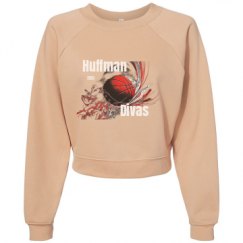 Women's Raglan Pullover Fleece