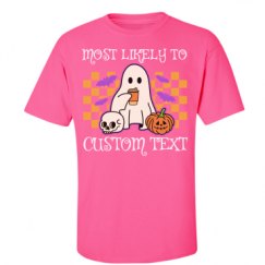 Unisex Ultra Cotton Safety Neon Crewneck Tee