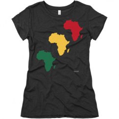 Ladies Slim Fit Super Soft Triblend Tee